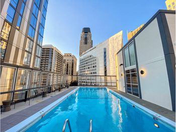 Rooftop pool